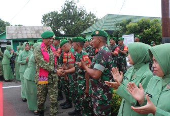 Pangdam XXI/RI Lakukan Kunjungan Kerja di Kodim 0423/BU 