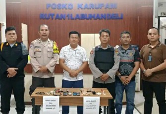 Razia Gabungan Rutan Labuhan Deli, Sabtu (25/10)