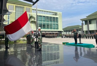 Peringatan hari Sumpah Pemuda Ke-97 di Kodam XIX/TT, Selasa (28/10)