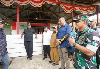 Dandim 1710/Mimika Dampingi Bupati Timika Laksanakan Kunker ke Kampung Uta