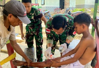 Pelayanan kesehatan warga perbatasan 