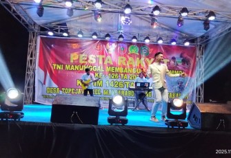 Pesta rakyat TMMD ke 126 Kodim Takalar 
