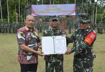 Pgs Danrem 023/KS Kolonel Inf Agustinus Sinaga 