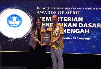 Kemendikdasmen Raih Penghargaan IMPRA 2025 untuk Kampanye “7 Kebiasaan Anak Indonesia Hebat”