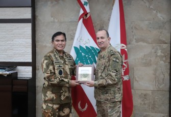 Kasal Laksanakan Bilateral Meeting Bersama Pimpinan Angkatan Bersenjata di Lebanon 
