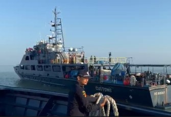 Kapal BC 60001 Tiba di Perairan Langsa