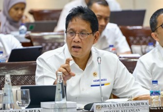 Menteri Keuangan (Menkeu) Purbaya Yudhi Sadewa dan Kepala BP BUMN di Jakarta, Senin (8/12)