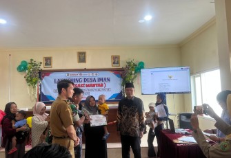 Launching Desa Imunisasi Mantap 