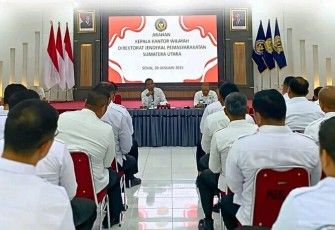 Karutan Pangkalan Brandan Erwin Siregar Mengikuti Arahan Strategis Kakanwil Ditjenpas Sumut.