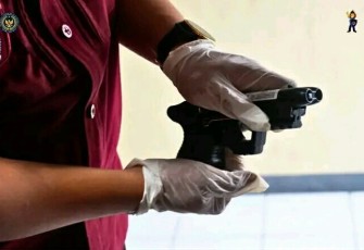 Rutan Pangkalan Brandan Melakukan Kegiatan Perawatan Senjata.
