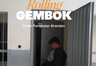 Kegiatan Rolling Gembok di Rutan Pangkalan Brandan
