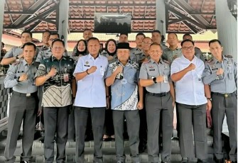 Karutan Pangkalan Brandan Hadir Saat Kunjungan Waket Komisi XIII DPR RI ke Sumut