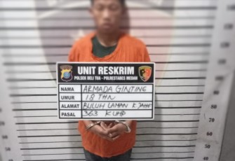 Pelaku Pembobol Rumah Ibadah Diringkus Polsek Delitua