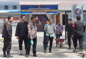 Jumat Barokah di Gelar Rutan Pangkalan Brandan