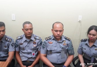 Rutan Pangkalan Brandan Mengikuti Kegiatan Penguatan Tupoksi Secara Virtual