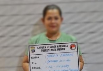 Sat Narkoba Polrestabes Medan Tangkap Wanita Diduga Pengedar Sabu