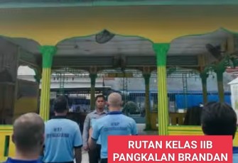 K.a KPR Rutan Pangkalan Brandan Andre Situmorang Membuka Pekan Olahraga Rupadan