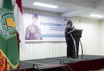 Sekjen Kemenag Kamaruddin Amin