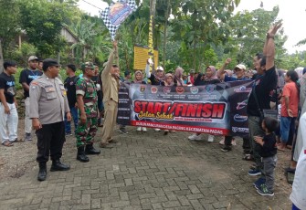 Babinsa Desa Pacing Hadiri Kegiatan Nyadran