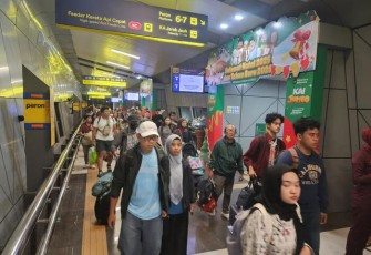 KAI Daop 2 Bandung Catat Tingginya Kedatangan Pelanggan Menggunakan KA