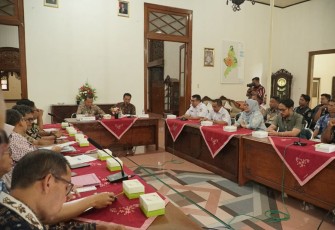 KAI Daop 4 Semarang saat pertemuan dengan Pemerintah Kabupaten Kudus pada Selasa, 15 Juli 2025, di Kabupaten Kudus.