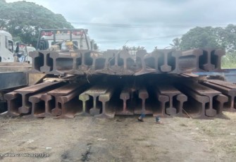KAI Logistik Distribusi 1.350 Ton Rel