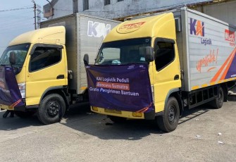 KAI Logistik Distribusikan 3 Ton Bantuan Kemanusiaan ke Wilayah Terdampak Bencana Sumatra