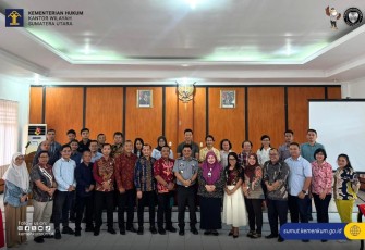Kanwil Kemenkum Sumut Dukung Sosialisasi Paralegal di Nias