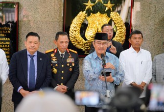 Kapolri Usai Rapat Perdana Komisi Percepatan Reformasi