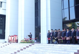 Ketua MA saat Jadi Pembina Upacara HUT ke-80 RI