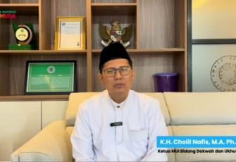 Ketua MUI Bidang Dakwah dan Ukhuwah, KH. Cholil Nafis.