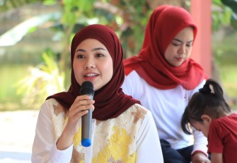 Ketua PMI Kabupaten Bintan, Hafizha Rahmadhani