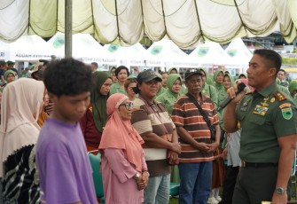 Kodam Kasuari Bersama Komponen Anak Bangsa Siap Mengawal Masyarakat yang Sejahtera