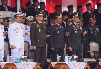 Pangdam Brawijaya, Mayjen TNI Rudy Saladin, M.A, saat Ikuti Upacara Peringatan Hari Sumpah Pemuda