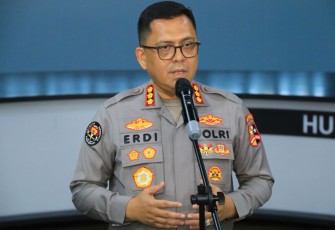 Kabag Penum Divhumas Polri Kombes Pol. Erdi A