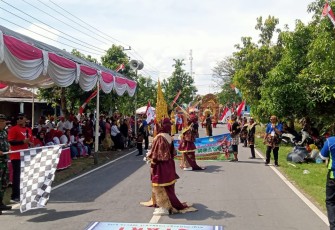  Koramil Kedunggalar Apel Gabungan Pengamanan Karnaval Specta HUT ke-80 RI