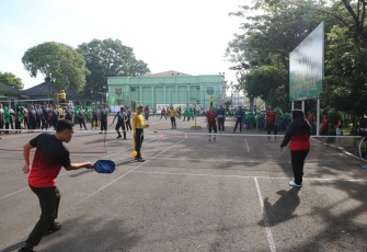 Pertandingan Olahraga dalam Rangka HUT Ke 79 Korem 041/Gamas