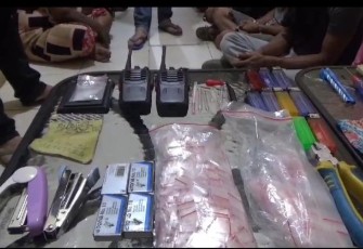 Barang Bukti yang Berhasil Diamankan 