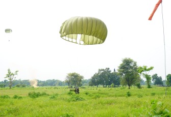 Latihan Terjun di Grati Pasuruan