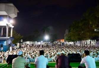 1200 Warga Binaan Rutan I Medan Peringati Maulid Nabi Bersama Para Habaib