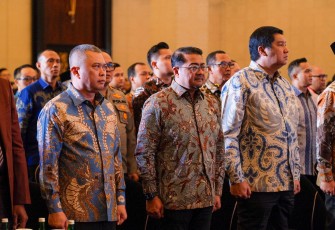 Menekraf Riefky dalam Kongres Nasional IV KAI yang digelar di The Trans Luxury Hotel, Bandung, pada Senin, 10 Februari 2025.