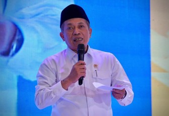 Menkop Ferry dalam acara Bimteknas bertema “Koperasi Desa/Kelurahan Merah Putih” yang diselenggarakan oleh PKS di Jakarta, Senin (3/11).