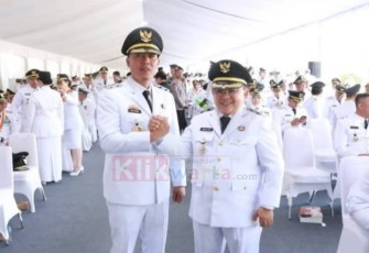 Bupati dan Wakil Bupati Pesisir Barat periode 2025-2030 Dedi Irawan-Irawan Topani 