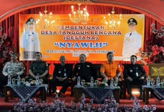 BPBD Karanganyar Kukuhkan Desa Jatisawit sebagai Destana ke-45