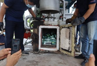 41,7 Kg Ketamine Dimusnahkan