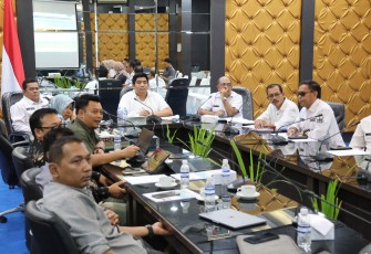 Ekspose Hasil Kajian Pemekaran Kecamatan Bintan Timur, Rabu (15/10) di Ruang Rapat II Bandar Seri Bentan.