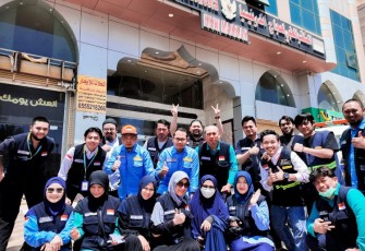 Petugas Pantau Jemaah di RSAS