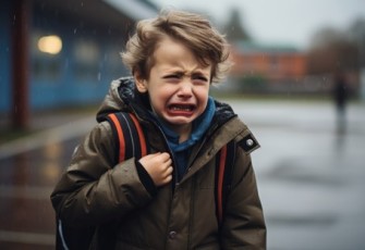 Ilustrasi Anak laki-laki yang sedang menangis. Sumber: Freepik