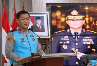 Kapolda Kalteng Irjen Pol Iwan Kurniawan, saat memimpin sidang terbuka di Aula Arya Dharma, Mapolda setempat, Rabu (2/7/2025).