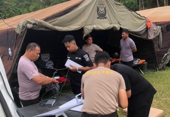 Jaringan Internet Polri Hadir di 76 Titik Bencana